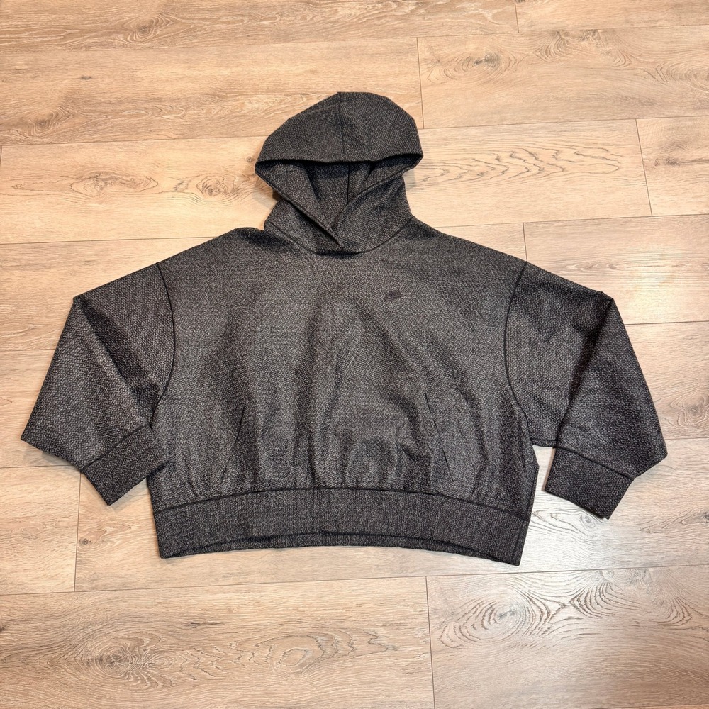 NWT Nike‎ Tech Pack Therma-FIT ADV Forward Gray Hoodie Womens Large L Oversized